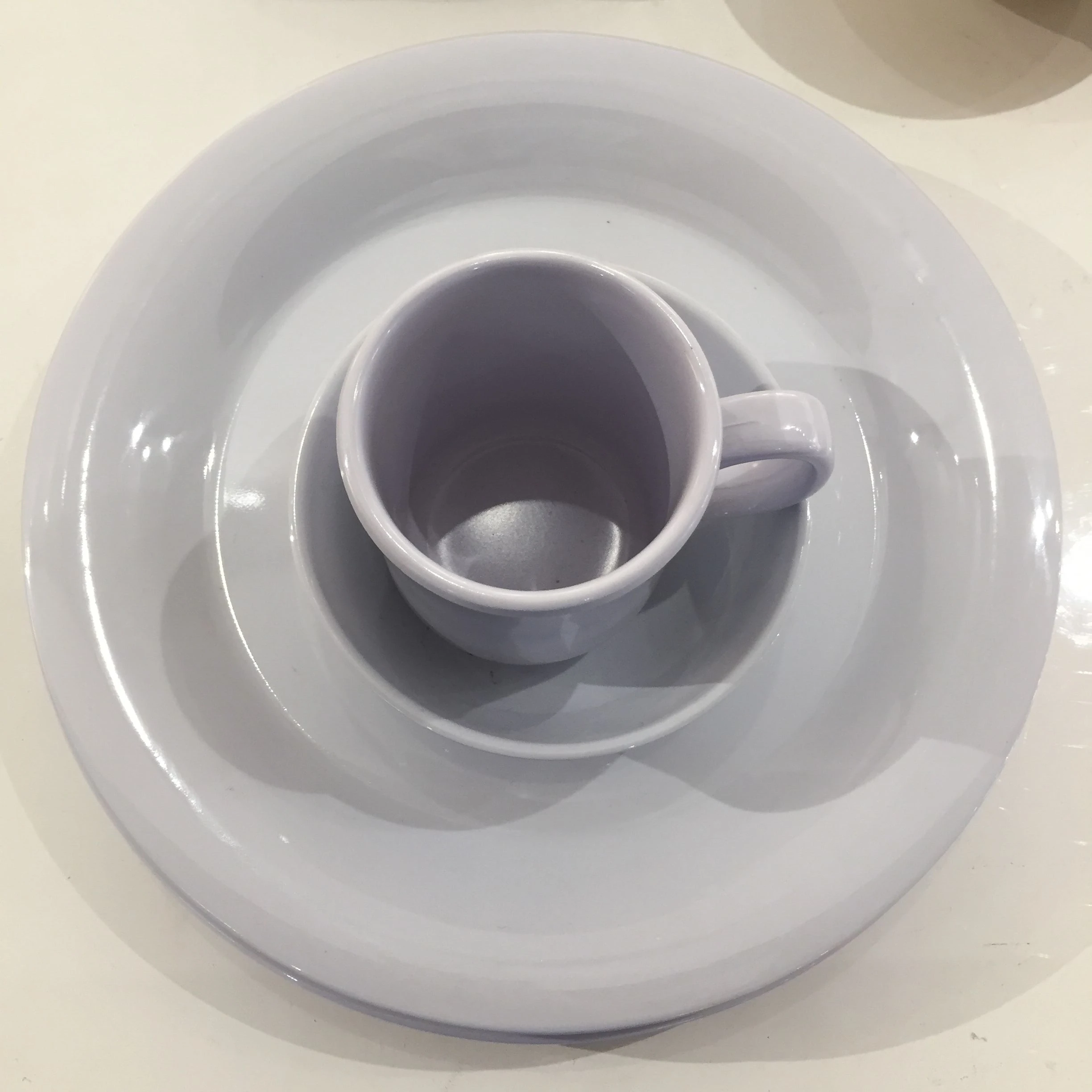 Used modern restaurant 100% melamine unbreakable dinnerware set
