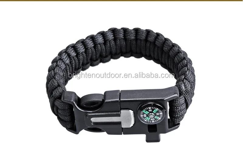 Adjustable Climbing 550 Multifunctional Parachute Cord Buckle Paracord