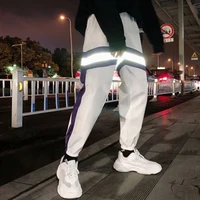 

Wholesale Men Reflective Hip Hop Trendy Jogger Pants