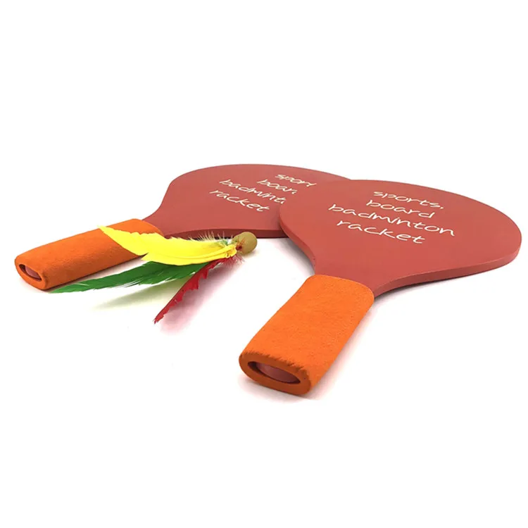 
Eason Sports Promotion Wooden Beach tennis racket /beach bat /beach paddle set with beach ball wholesale 