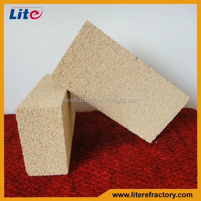 high alumina insulation low density refractory bricks for furining lining