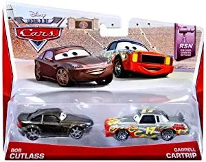 Disney/Pixar Cars, 2013 RSN, Bob Cutlass and Darrell Cartrip Die-Cast Vehicles