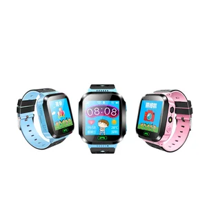 Q02 Children Smart Watch Camera Lighting Touch Screen SOS Call LBS Tracking Location Finder Kids Baby Smart Watch