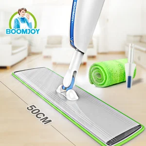Image of Spray Mop Magic Clean Mop Windows Wooden Floor Ceramic Tile Automatic Home kitchen Bathroom Cleaning Tools Household