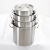 3 Layers Compound Bottom Stainless Steel Stock Pot