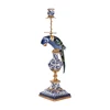 Luxury classical parrot Table Candle Holder for home decoration