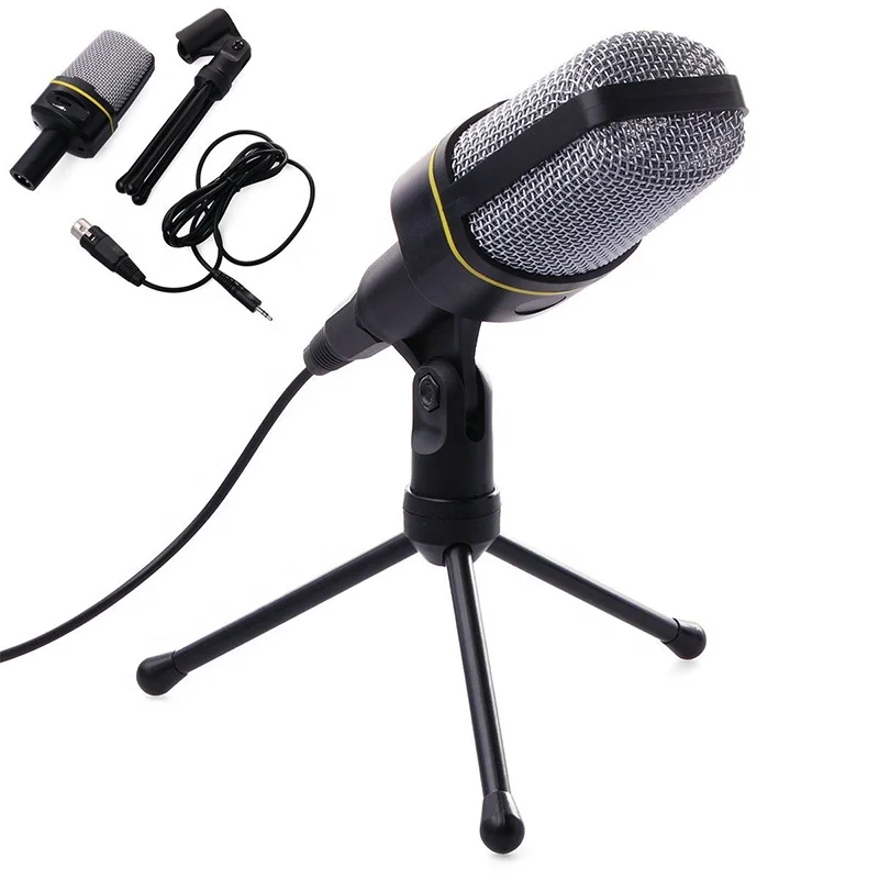 

NEW Professional Condenser Sound Podcast Studio Microphone For PC Laptop Skype MSN Microphone