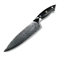 

high quality 8 inch japanese vg10 damascus steel chef knife