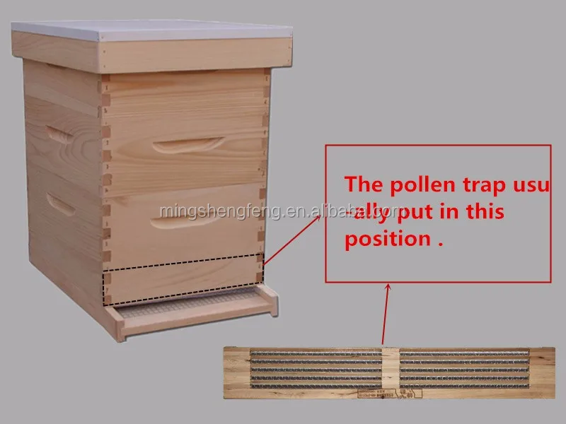 Beekeeping Rows Wooden Pollen Collector Trap Buy Pollen Trap,Bee Pollen Trap,Wooden Pollen