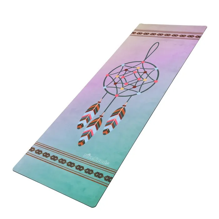 Large Design Yoga Mat Sweat Absorb Organic New Round Yoga Mat With