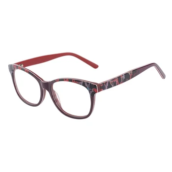 Italian Design Eyeglasses Hd Pattern Acetate Optical Frames Eyewear ...