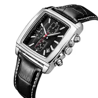

popular fashion top brand mens luxury square business sport watches for men
