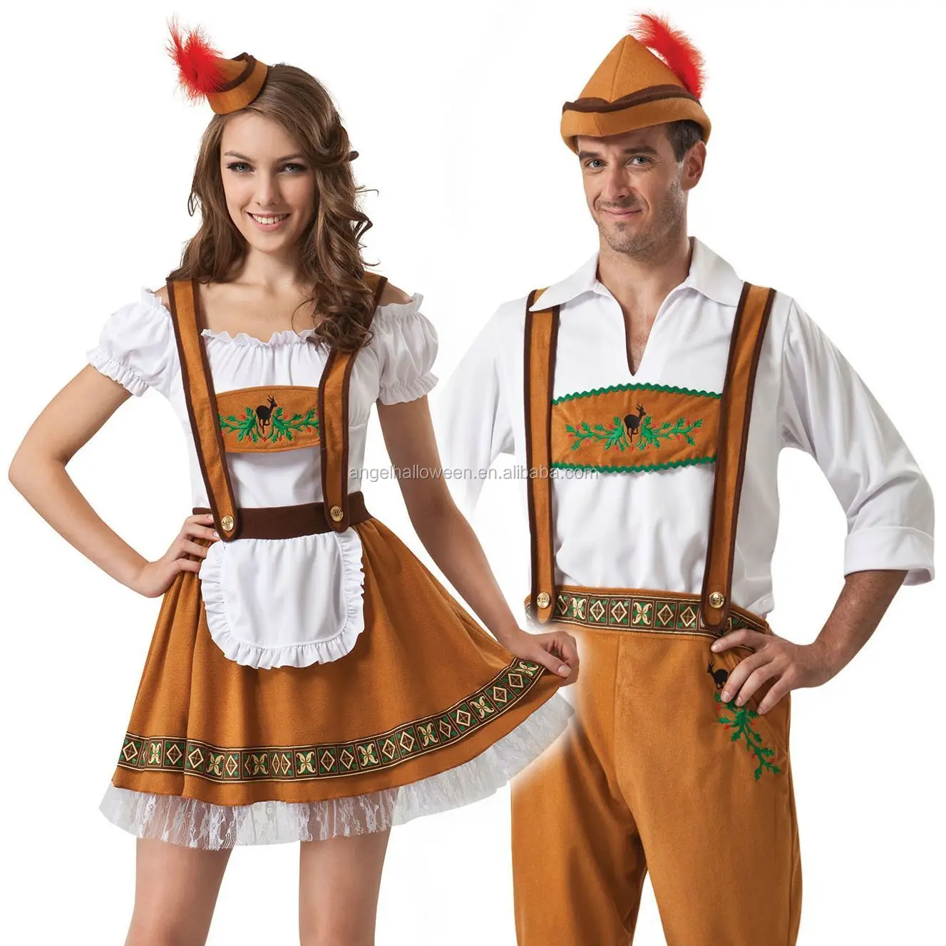 Fancy Dress Costume Couples German Beer 
