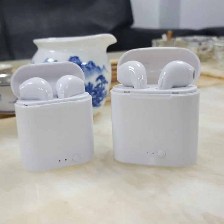 

[SamTechnology] i7s Wireless Earphone for Apple, New Arrivals 2018 Earbud Earphone for iPhone, White;black;pink;gold;red