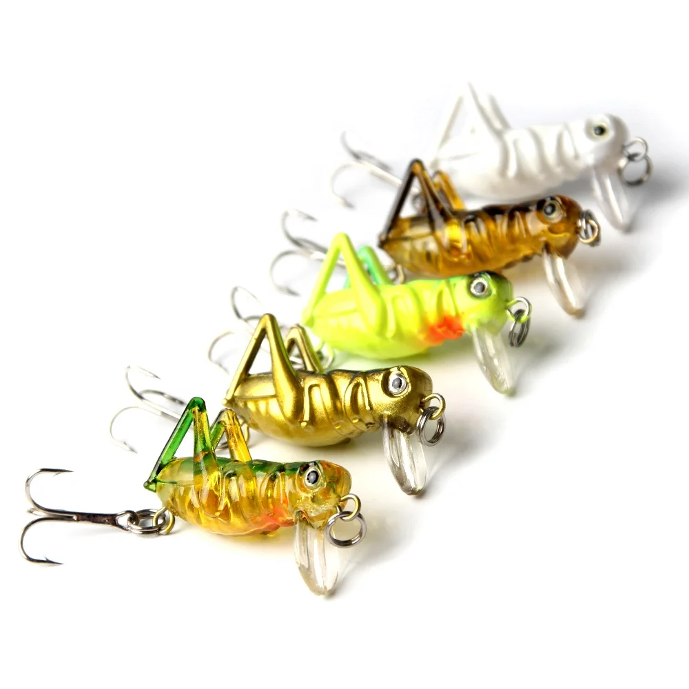 

Insects Hard Fishing Lure Minnow Grasshopper Flying Jig Wobbler Lure Artificial Bait