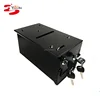 Homestyle Steel Rake Toke Drop Box with Bill Slot For Poker Table
