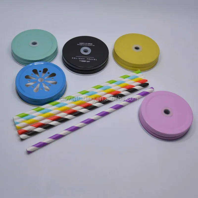 12oz to 20oz Single Wall Wholesale Plastic Mason Jar for Hot Drinks with Aluminium Lid