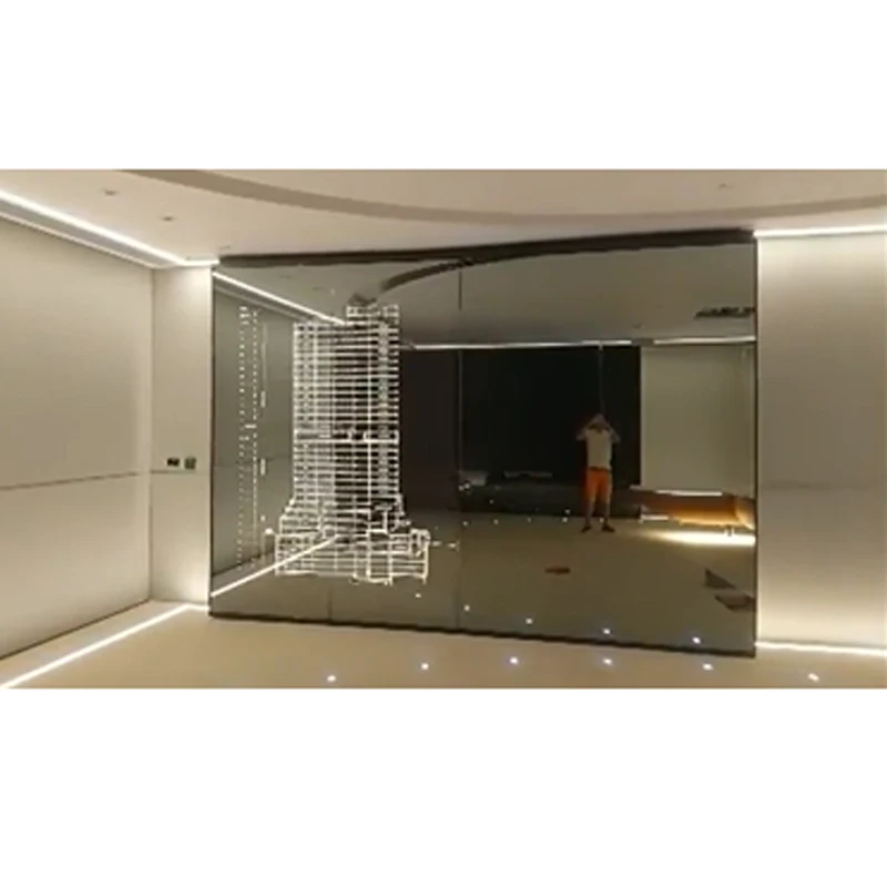 Caesar Exterior Commercial Fancy Glass Automatic Sliding Es200