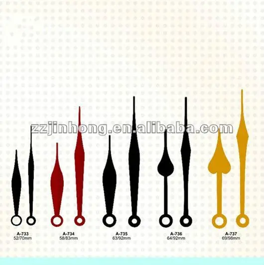 Aluminum Clock Hands And Plastic Clock Hands Buy Clock Hands,Clock