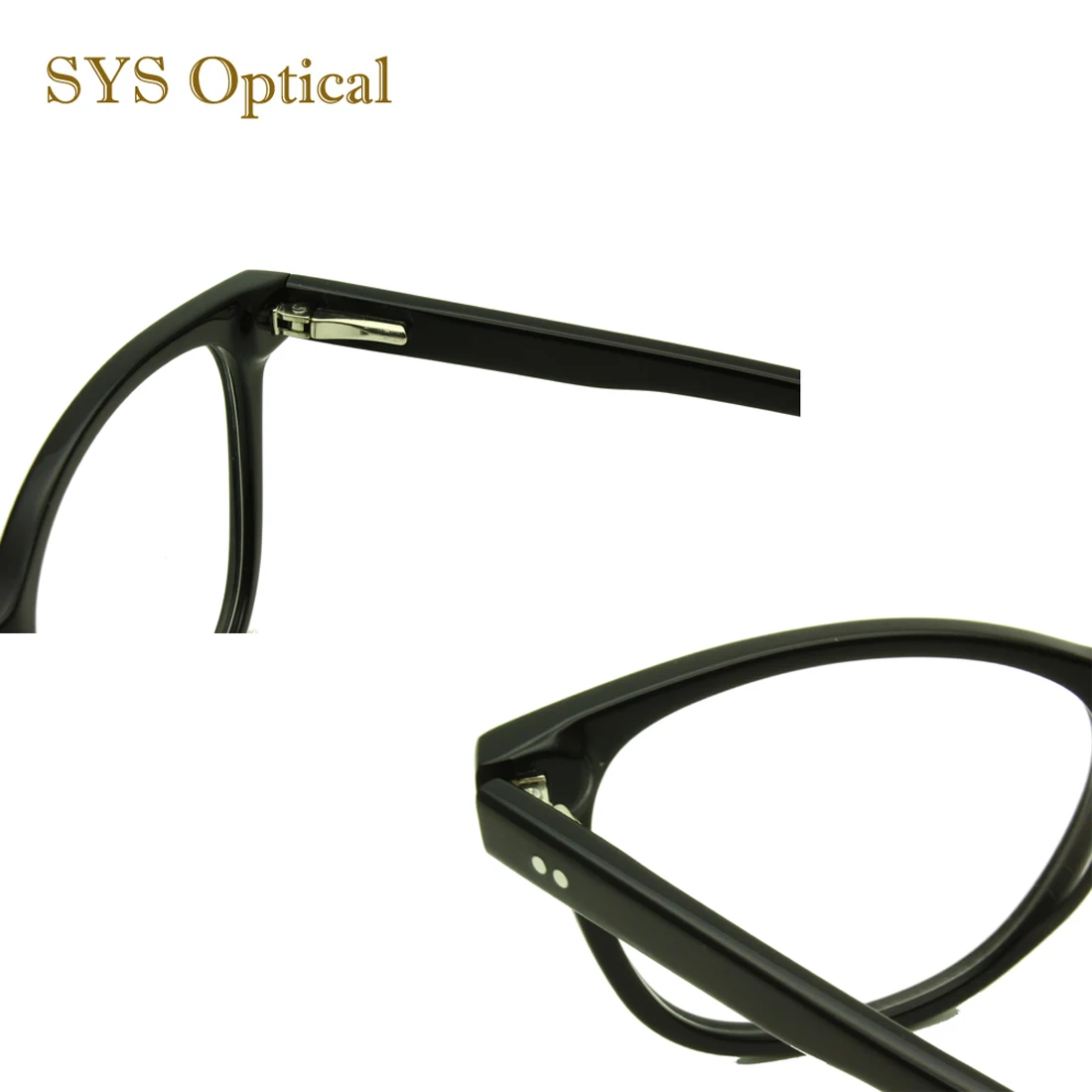 Latest Glasses Frames For Girls Handmade Acetate Fashion European Designer Eyewear Without Nose