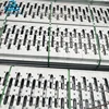 galvanized anti-skid crocodile mouth 5mm thick perforated metal grating/walkway mesh