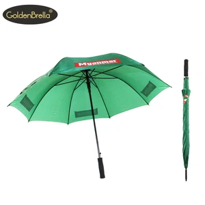 Image of Alibaba best sellers green straight rain umbrellas /EVA auto open straight umbrella