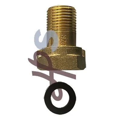 
Hot forged brass water meter coupling and lead free material AWWA meter coupling 