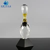 wholesale K9 crystal bowling trophy for souvenir