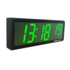 GlobalTime 4" x6 Digital PoE Clock, Network Clock for Offices