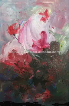 有名なアーティスト抽象花の家の装飾油絵 Buy 家の装飾の油絵 抽象油絵 花の油絵 Product On Alibaba Com