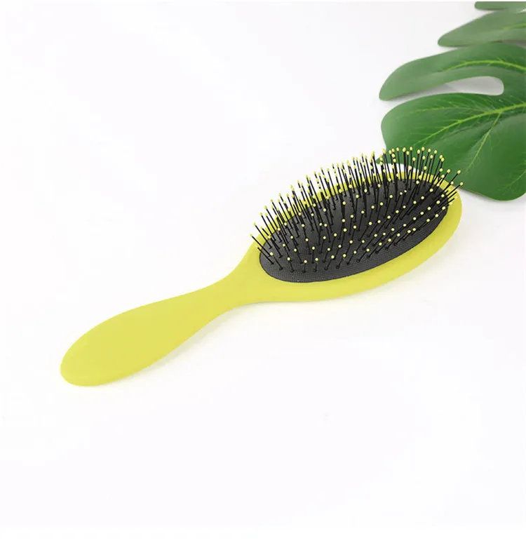 Single nylon wire airbag massage plastic comb professional high temperature hairdressing style wet hair massage comb
