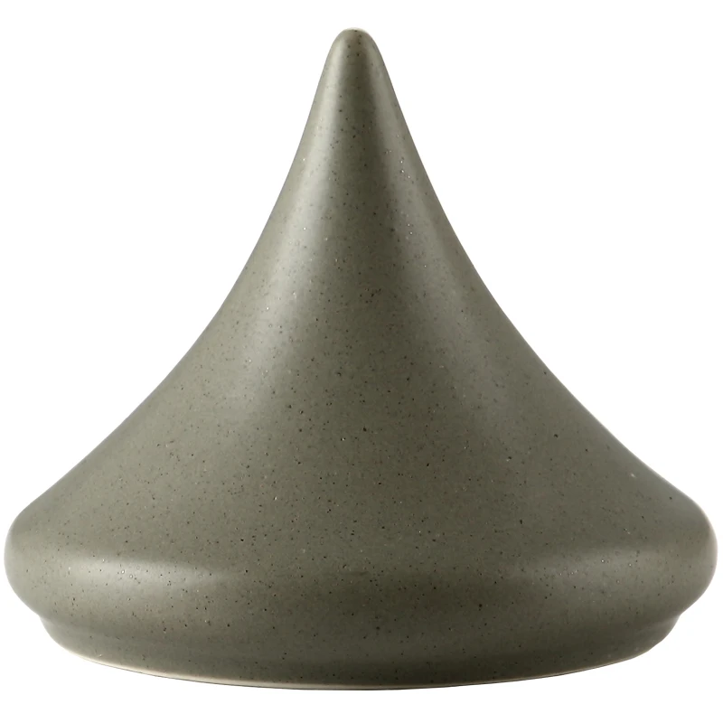 
New Creative Home Gift Ceramic Conical Jewelry Ring Receives Tray Groceries Zakka Small Jewelry 