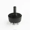 Hot sale 6a 250vac black multi 7 position rotary potentiometer switch