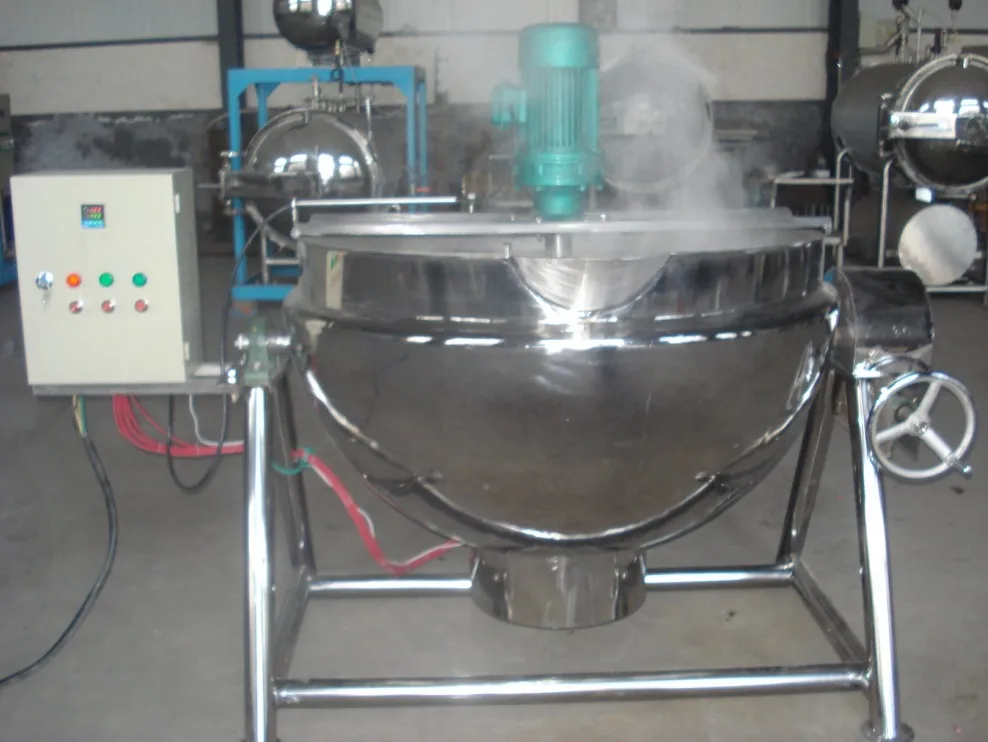 Electrical Heating Sugar Cooking Pot/sugar Jacketed Pan/sugar Melting
