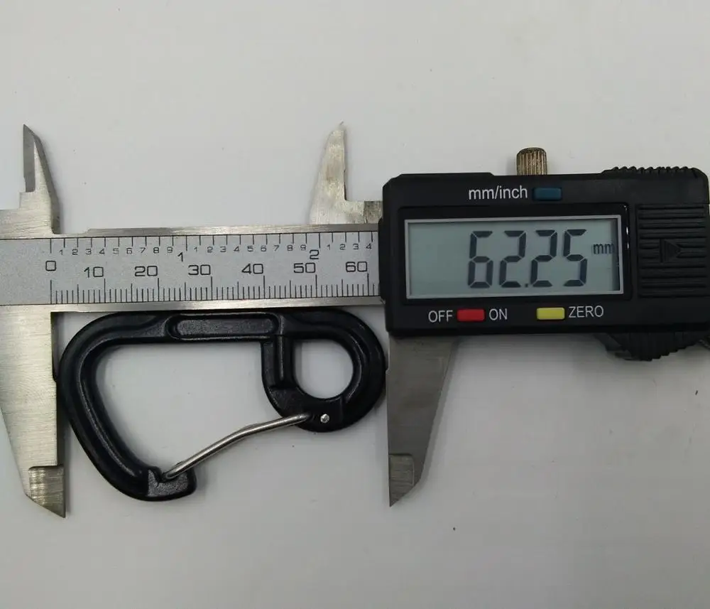 Heavy-Duty Aluminum Snap Hook with Flat Strap Slot & Anti-Corrosion Coating