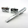 Professional Manufacturer High Quality Custom Cufflinks Tie Clip