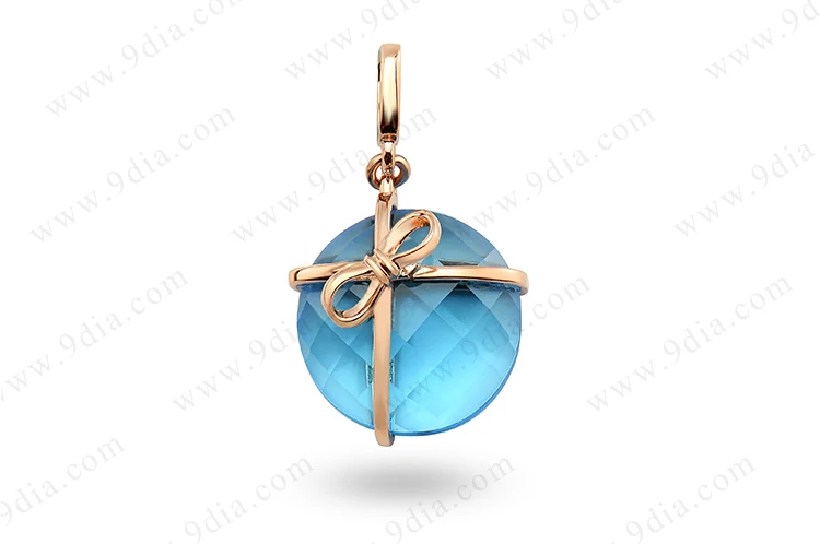 Wholesale Alibaba Website 14k Gold Pendant New Design Rose Gold Pendant
