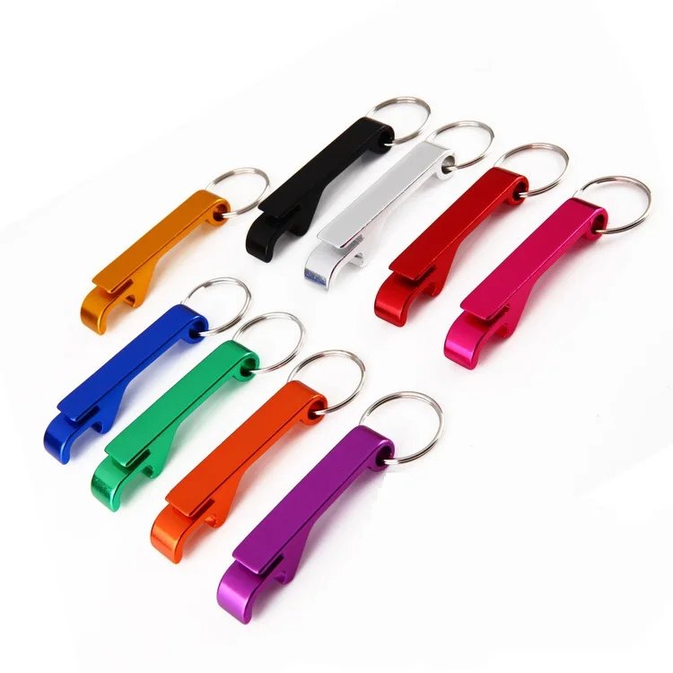 

Aluminum Bottle/Can Opener Copper Beverage Wrench Key Ring Beer Bottle Opener Keychain Opener