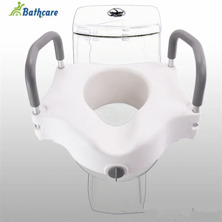
Bathroom Commode Raised Toilet Seat With Handles SC7060B 