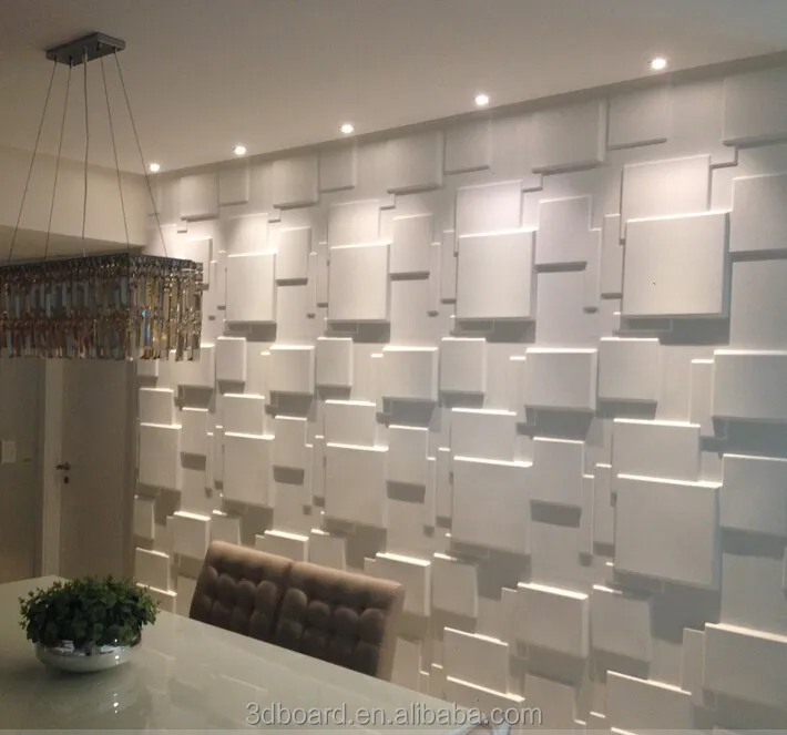 

eco-friendly green material decoration waterproof building material 3d wall panels
