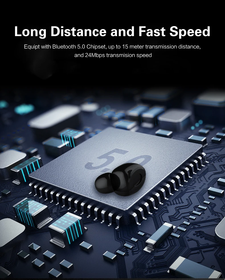 在耳朵耳塞最佳蓝牙耳机 tws 无线 hifi 立体声与芯片 realtek