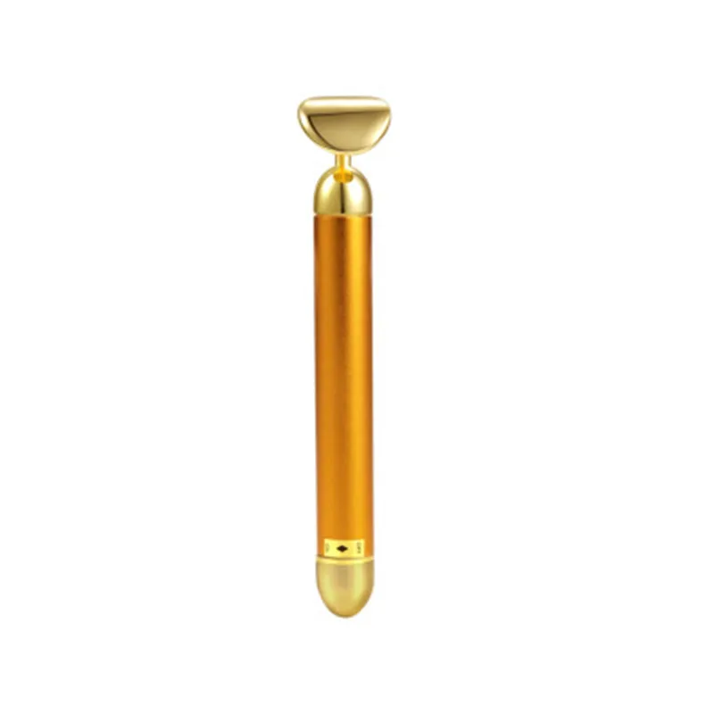 
Face Lift 3D Massage Roller Vibrating Facial Energy Gold Beauty Bar 
