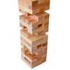 wholesale custom wooden giant classic game tumbling tower blocks toys set for adult and kids