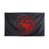 Three-Headed Dragon Game of Thrones flag 100D Polyester Printed with Cooper Grommets