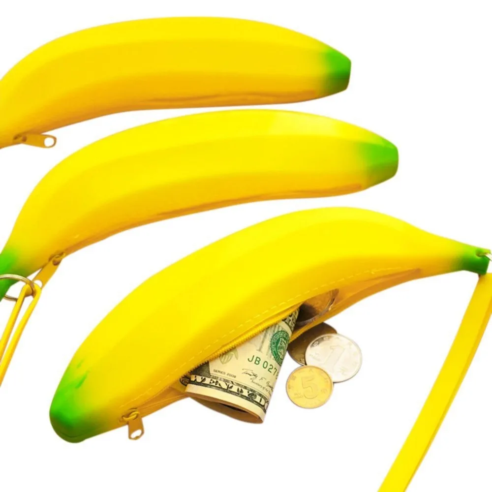 banana coin purse