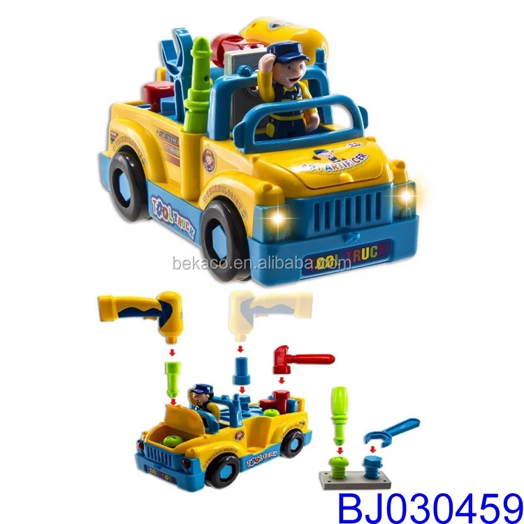 take apart truck toy