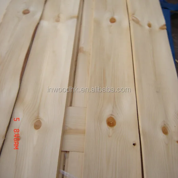 
Chinese Natual Knotty Pine Wood Veneer for Plywood 