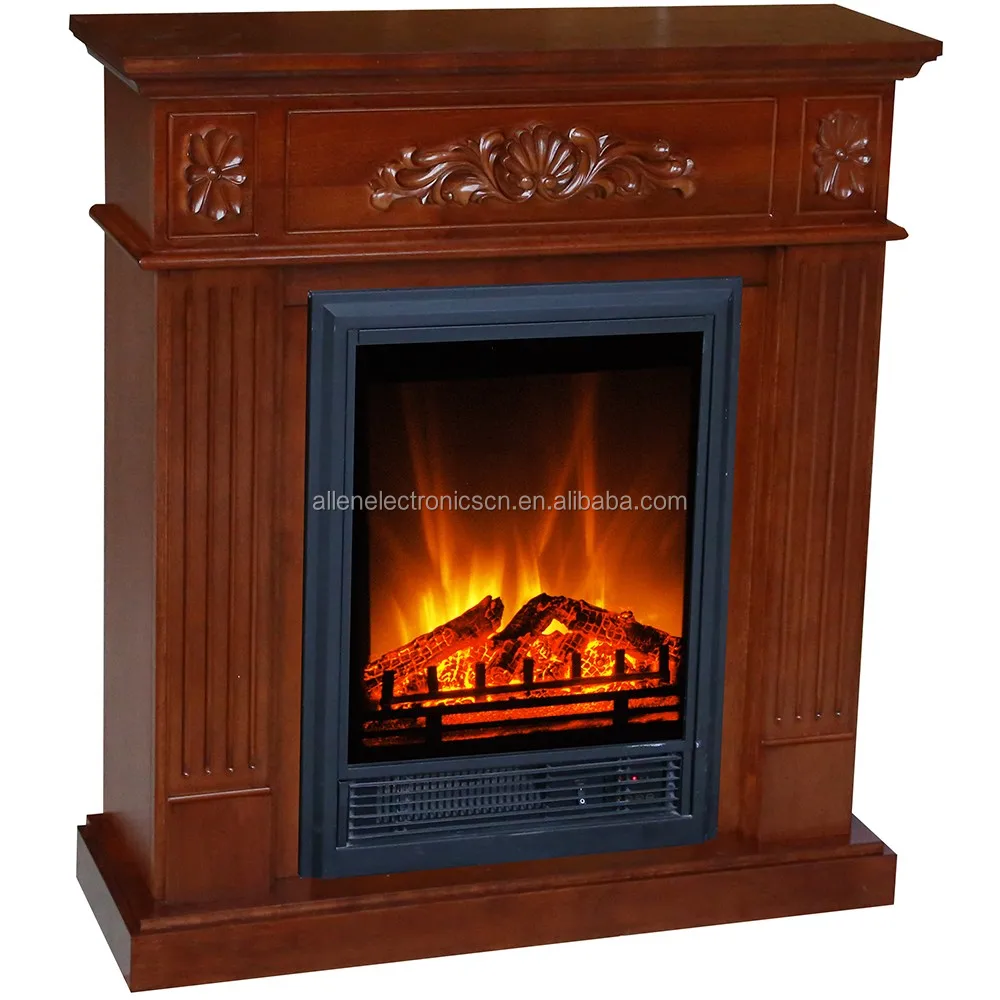 2015 New Design Antique Artificial Fire Flame Wood Electric