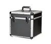 DJ Vinyl Flight Case 50,70 LP CD Record Storage Box - Black TP-CD22