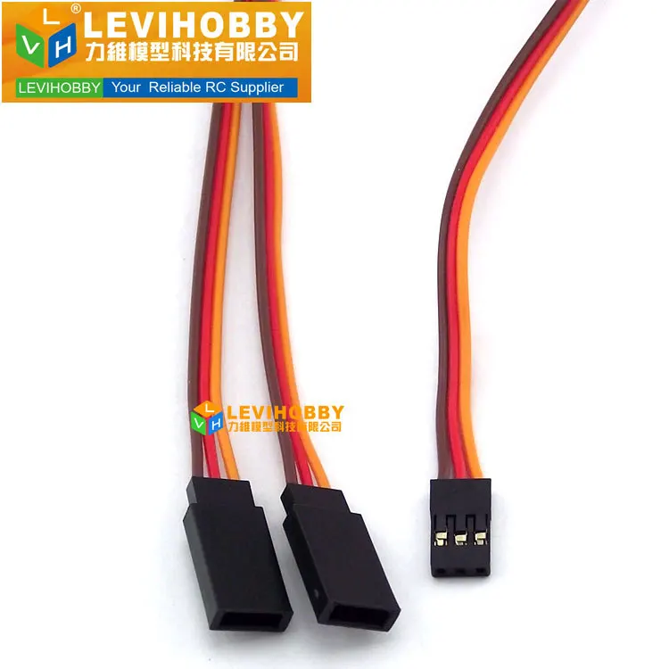 32ft / 10m 3-Way Servo Extension Cable - 22awg 60 Core Wire For JR, Hitec, Futaba - View #7